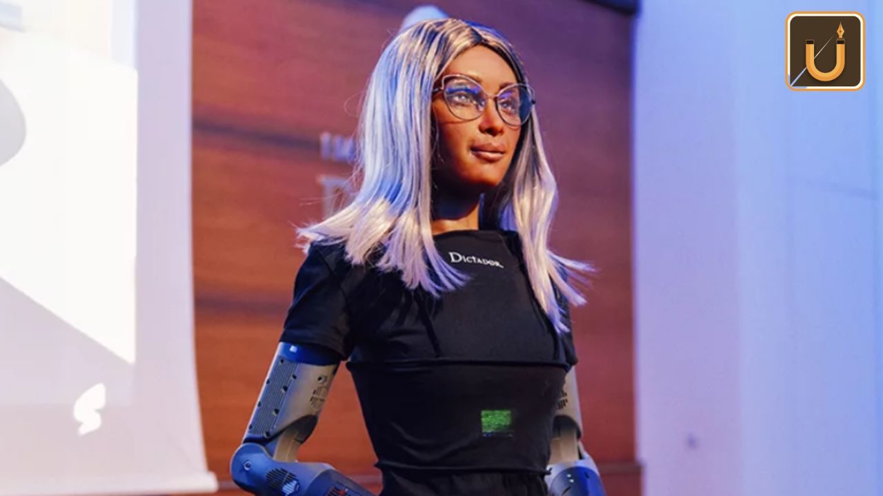 Usthadian Academy / Mika' Becomes World’s First AI Human-Like Robot CEO | 14 nov 2023 Usthadian Academy / Mika' Becomes World’s First AI Human-Like Robot CEO